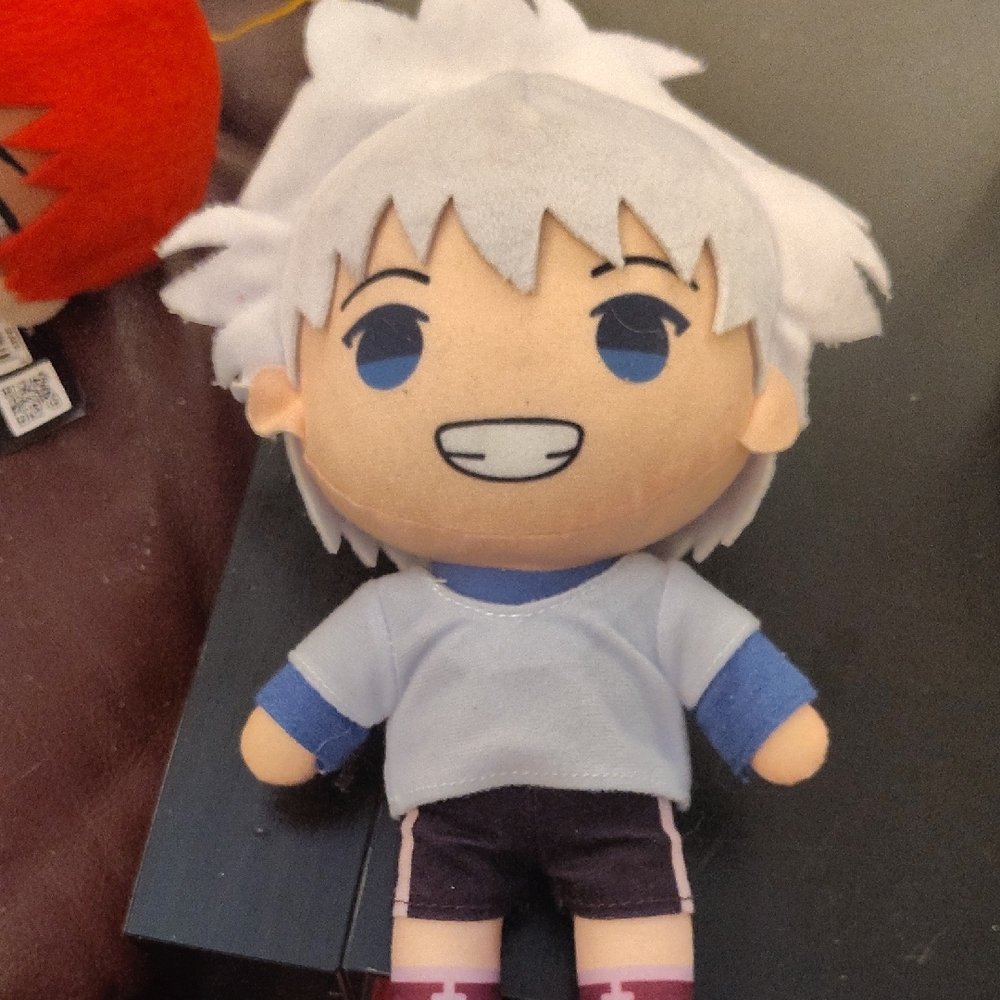 Cute my hero academia Plush Doll with Blue and White Outfit